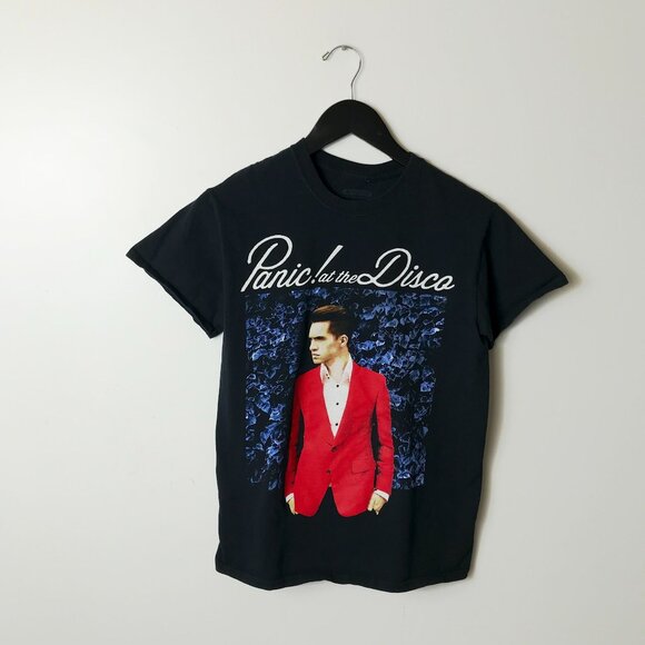 Panic At The Disco Graphic Tee Womens Black Small S T Shirt - Picture 7 of 10